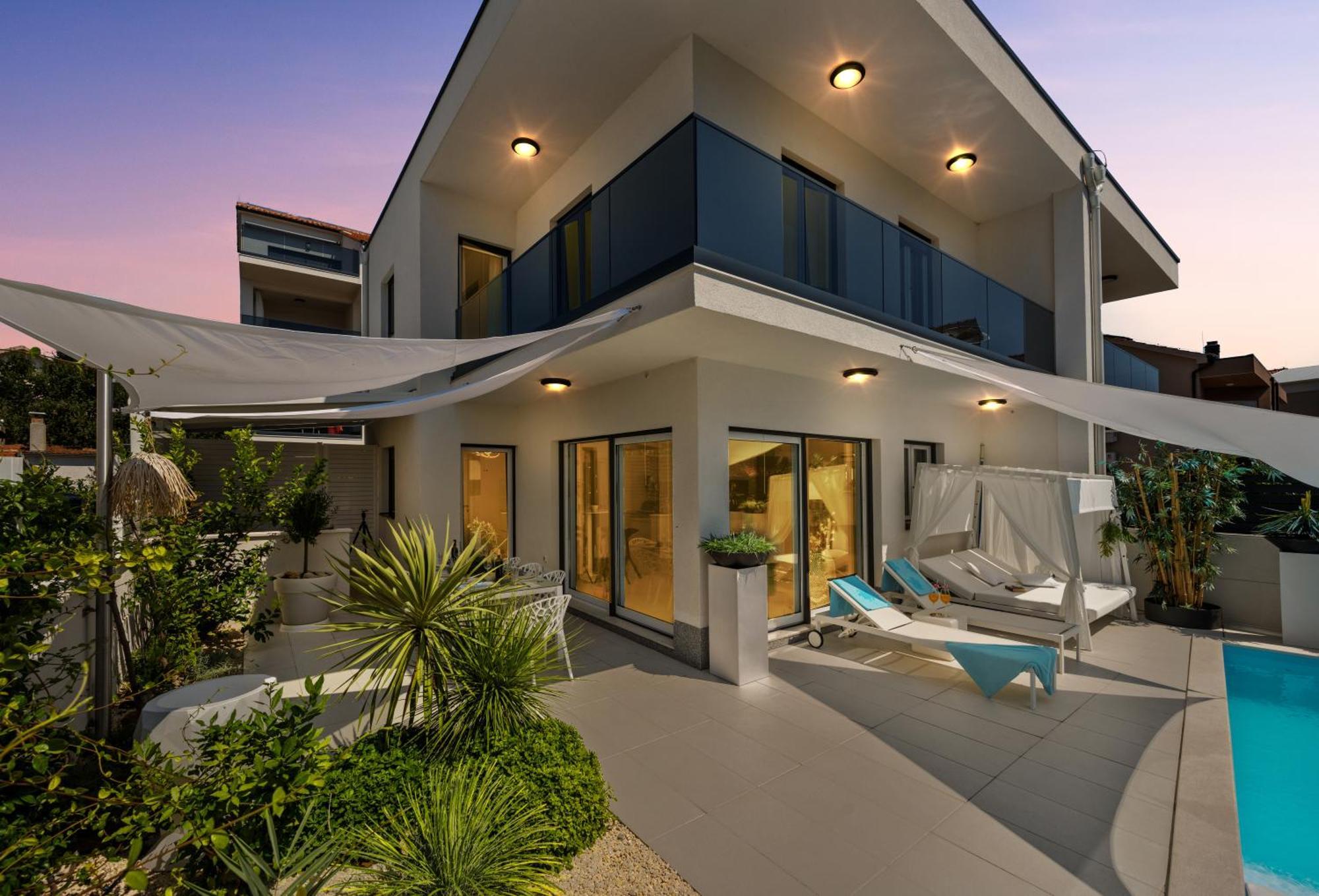 Adriatic Paradise Villa Vodice Esterno foto